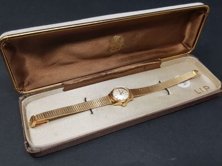 LIP - Orologio da donna in oro giallo, quadrante r