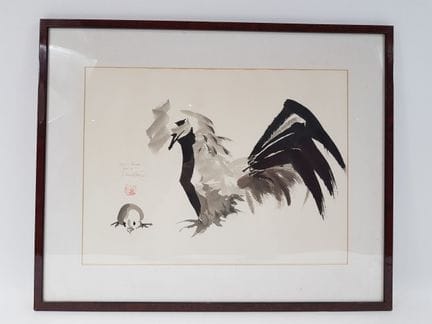 Jean Pierre GUILLERON (1964) - Rooster and Chick -