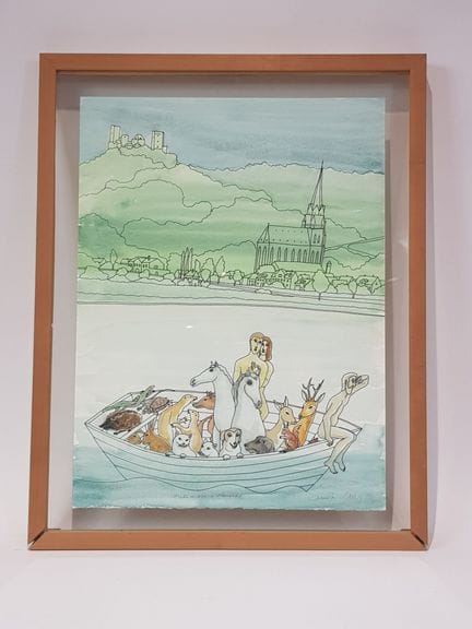Camille CLAUS (1920-2005) - "Arche de Noé à Oberwe