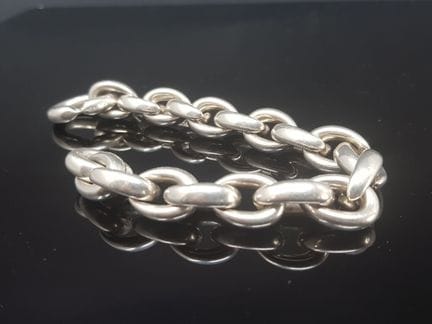 HERMES - Bracciale flessibile "Acrobate" in argent