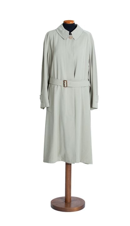 *HERMÈS 
Trench impermeabile in tessuto tecnico ve