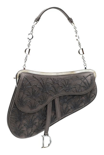 *CHRISTIAN DIOR 
Borsa Mini Saddle in raso color t