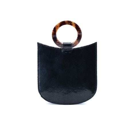 *YVES SAINT LAURENT 
Borsa a mano in pelle con sta