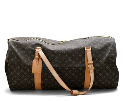 *LOUIS VUITTON 
Bolso de viaje Keepall en lona Mon