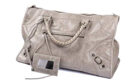 BALENCIAGA
Borsa "City tote" color grigio perla in