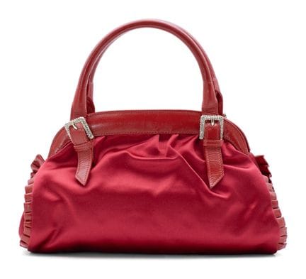 *DOLCE &amp; GABBANA 
Borsetta da sera in raso ros