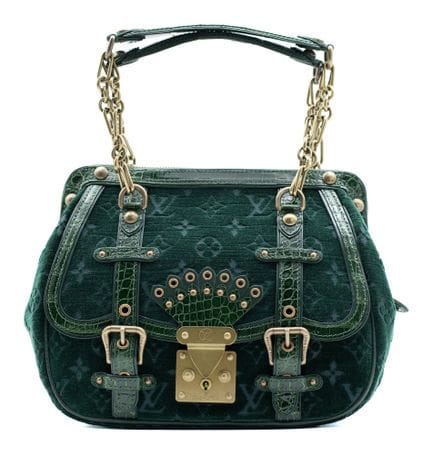 *LOUIS VUITTON 
Borsa a spalla Gracie in velluto v