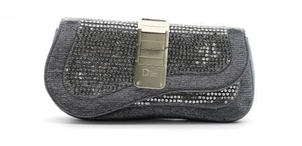 *CHRISTIAN DIOR 
Pochette Gaucho Half Saddle in Lu