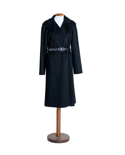 *CHRISTIAN DIOR 
Cappotto doppiopetto in cashmere 