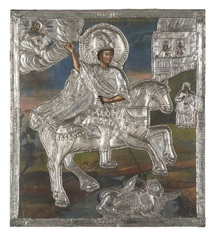 Russische Kunst, Ende des 18. Jahrhunderts. Der he