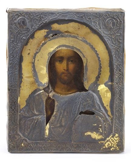 Russische Kunst, 19. Jahrhundert. Ikonenmalerei in