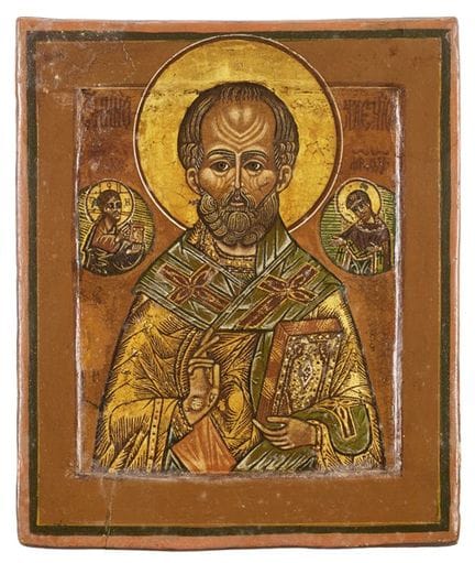 Russische Kunst, 19. Jahrhundert. Ikonenmalerei in