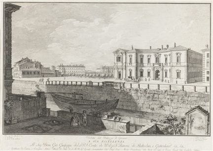 Vue du Palais du Gouvernement
eau-forte (dimension