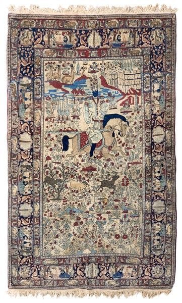 Tapis de Keshan Mothashem, Perse, début du XXe siè