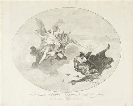 La noblesse et la vertu triomphent du vice, d'aprè