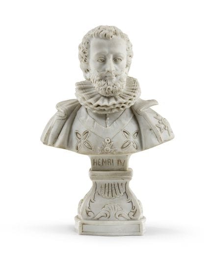 Fábrica de Sèvres, siglo XVIII. Pequeño busto de p