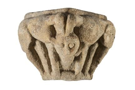 Escultor de los Pirineos, siglos XIII-XIV. Capitel