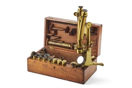 Smith Beck & Beck
Brass binoculars stamped 'Smith 