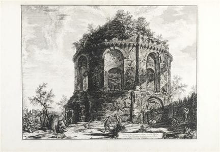 « Veduta del Tempio, dit della Tosse », tiré de la