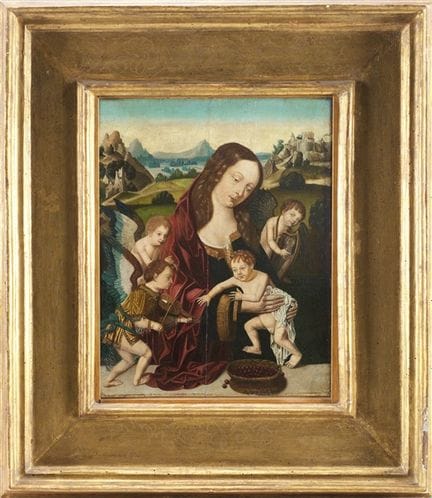 Maître nordique du XVIe siècle

« Vierge à l'Enfan