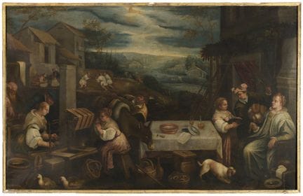 Seguidor de Leandro Bassano del siglo XVII

«Alego