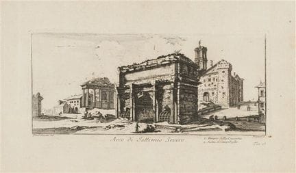 Arc de Septime Sévère et « Ponte Senatorio, aujour