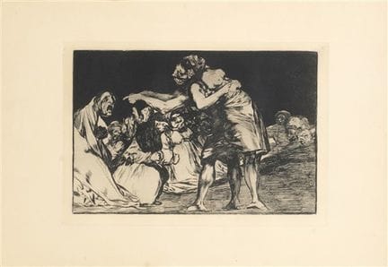 Lot composé de trois gravures issues de la série «
