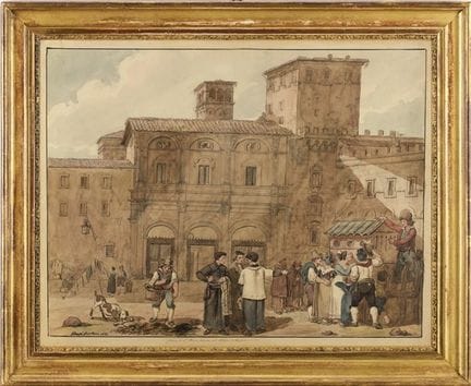 L'église de San Marco, attenante au Palazzo Venezi