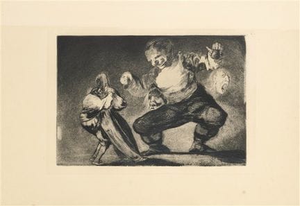 Lot composé de trois gravures issues de la série «