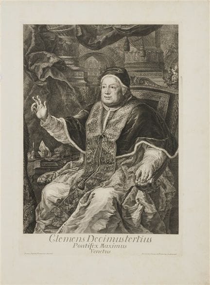 Gravure de Giovanni Battista Piranesi et Domenico 