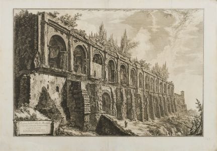 Restos de la Villa de Mecenas en Tívoli, construid