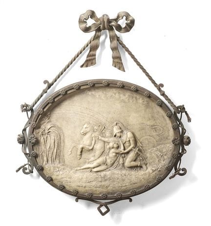 Achille et Penthésilée, 1859
Bas-relief en marbre 