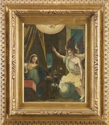 École du XVIe siècle

« L'Annonciation »
huile sur