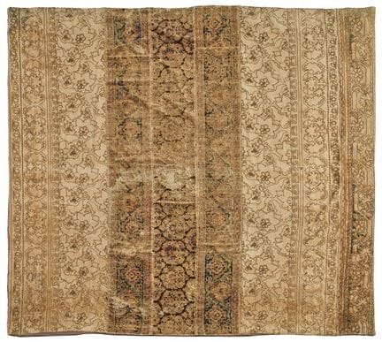 Bestickter Patchwork-Vorhang aus verschiedenen edl