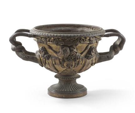 Coupe à deux anses, dite « vase de Warwick (ou vas