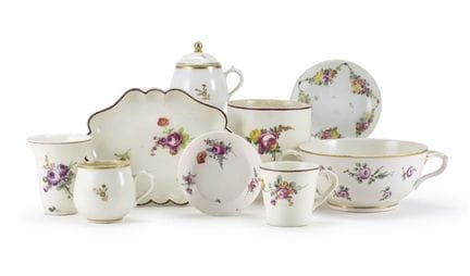 Manufacture de porcelaine de Vinovo, XVIIIe siècle