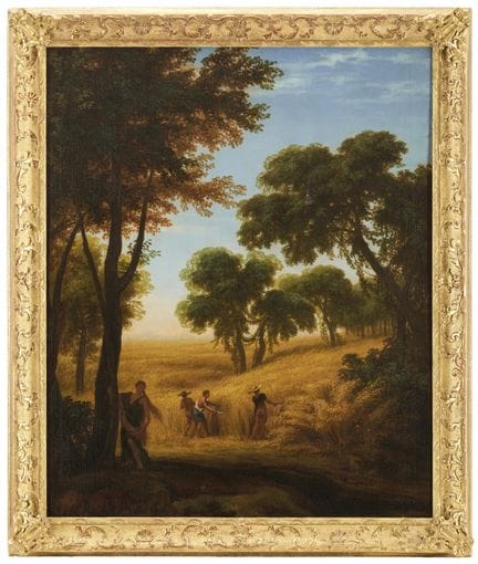 Scuola del XIX secolo

"La mietitura"
olio su tela