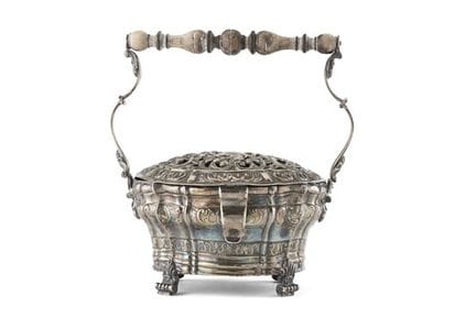 Un calentador de manos (o brasero) palermitano del