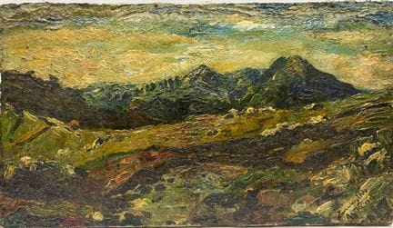 Valcava, 1918
Öl auf Karton, auf Leinwand aufgezog