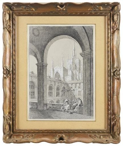 Escuela del siglo XIX

«La catedral vista desde el