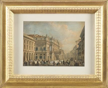 Escuela del siglo XIX

«La Scala»
Tempera sobre pa