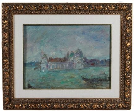 „Venedig“
Öl auf Sperrholz (30 x 40 cm)
Unten rech