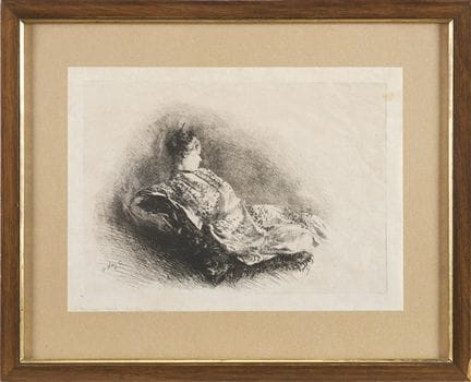«La Danseuse Holoke-Go-Zen», 1873
aguafuerte y gra