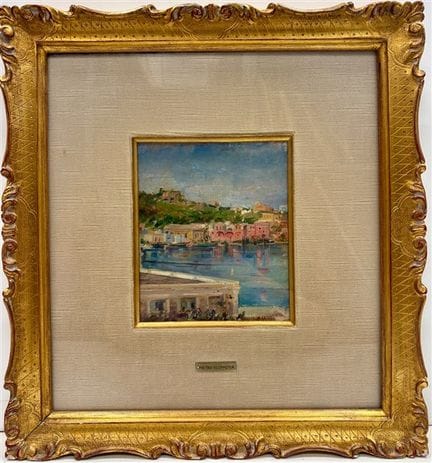 «Litoral»
Óleo sobre cartón (17,5 × 15 cm)
Firmado