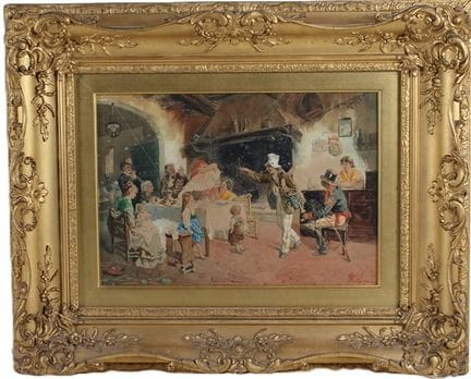 «L’Amuseur Public»
Acuarela sobre papel (23 × 32 c