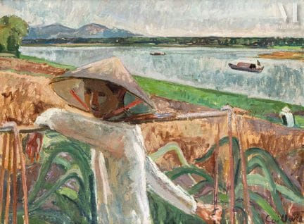 Ⓟ CHRISTIAN CAILLARD (1899–1985)
"Peasant Woman in