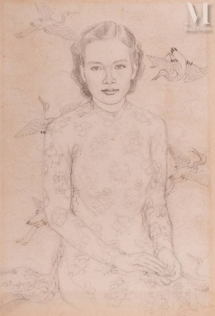 Ⓗ LUONG XUAN NHI (1914–2006)
„Porträt eines jungen