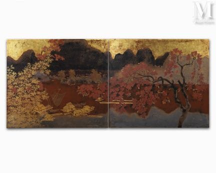 Ⓛ LE QUOC LOC (1918–1987)
„Blick auf die Bucht“, 1
