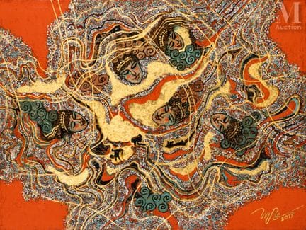 Ⓟ TRUONG BE (1942–2020)
„Der Traum der Tänzerinnen
