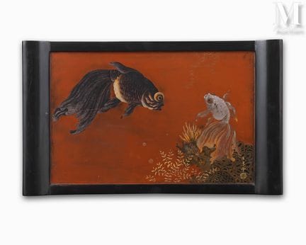 Ⓛ PHAM HAU (1903–1994)
„Die Goldfische im Überflus